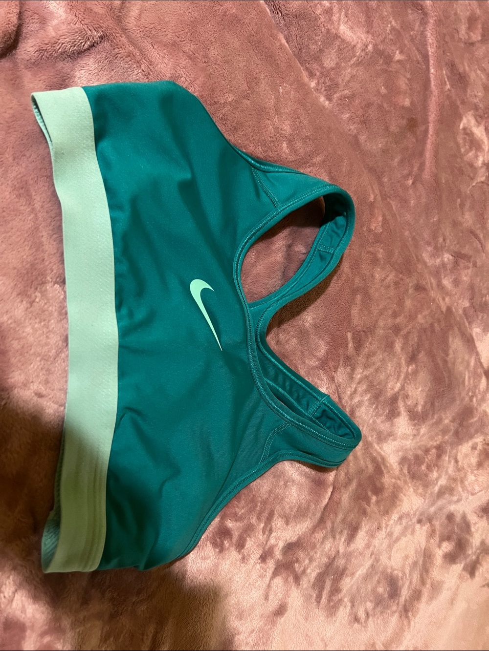 Nike Women's Sports Bra Trio - Black, Teal, Purple - Picture 7 of 8